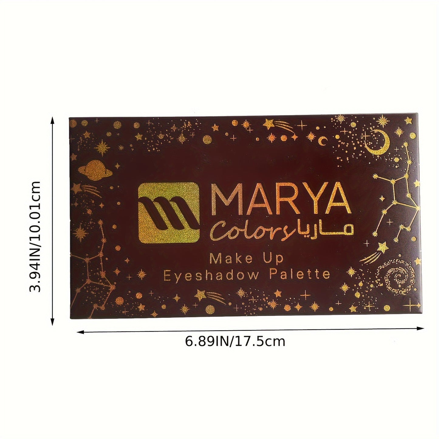 MARYAMAS 18-Color Eyeshadow Palette