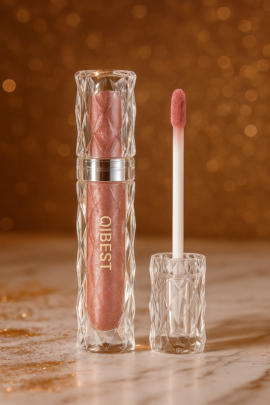 QIBEST Diamond Veil Lip Gloss