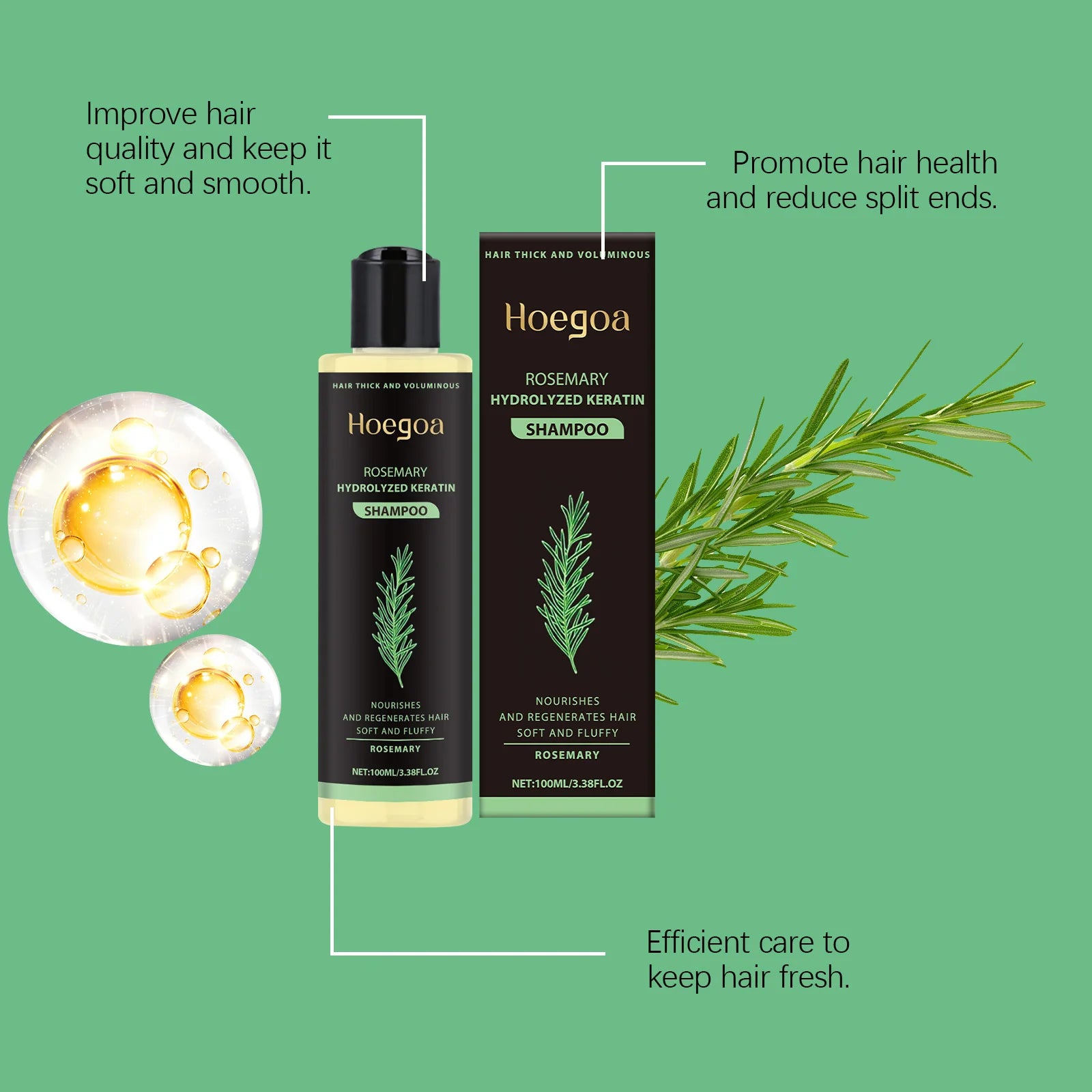 Rosemary Scalp Care Shampoo - Greycord Beauty