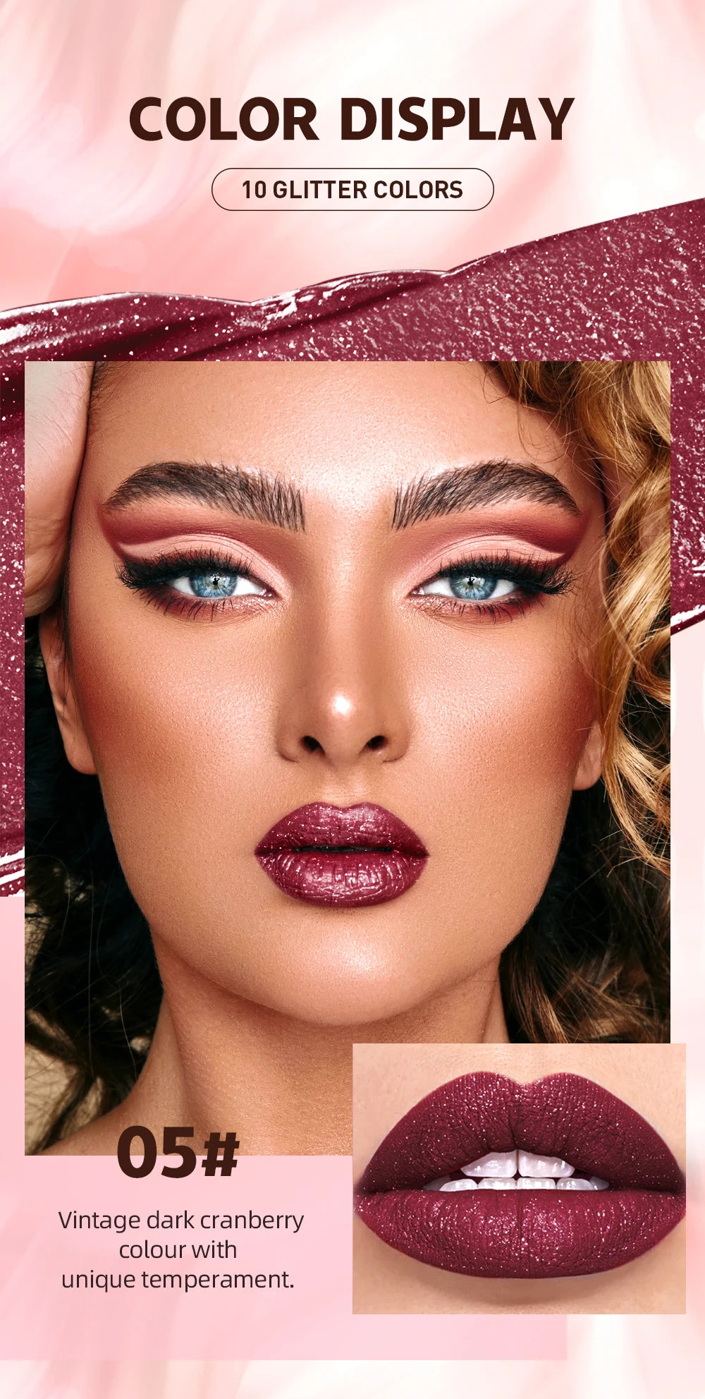 QIBEST Diamond Veil Lip Gloss