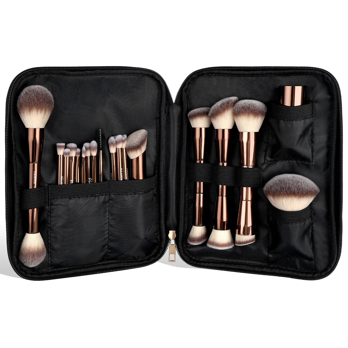 MAANGE All-in-One 20-Piece Brush Collection + Portable Case
