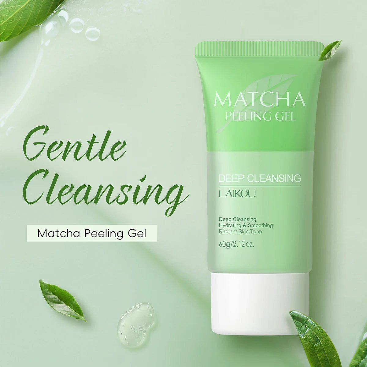 Matcha Exfoliating Peeling Gel Facial Scrub - Greycord BeautyGreycord Beauty