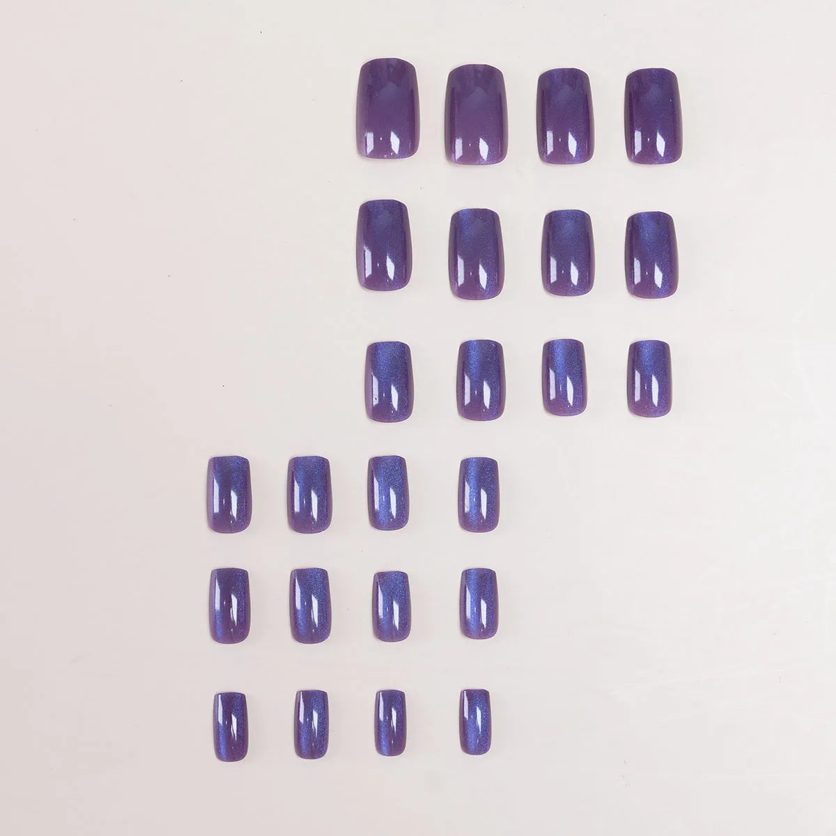Greycord Beauty™ Multi-Color Gloss Nails – 30PCS - Greycord