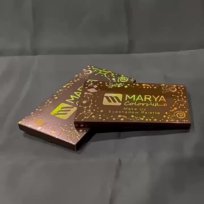 MARYAMAS 18-Color Eyeshadow Palette