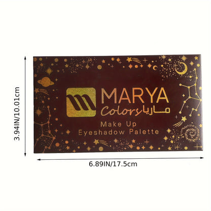 MARYAMAS 18-Color Eyeshadow Palette