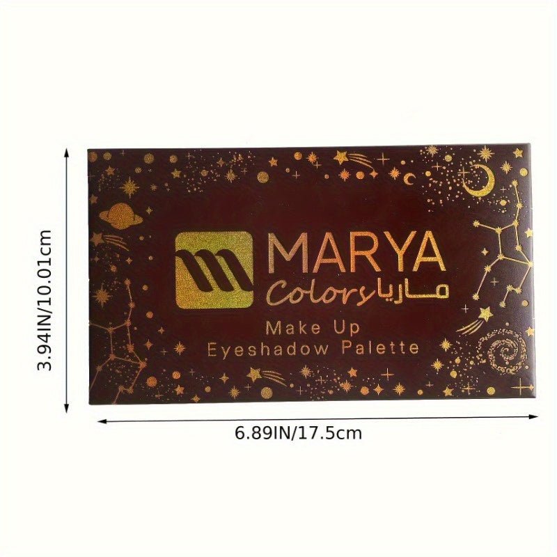 MARYAMAS 18-Color Eyeshadow Palette - Greycord BeautyGreycord Beauty