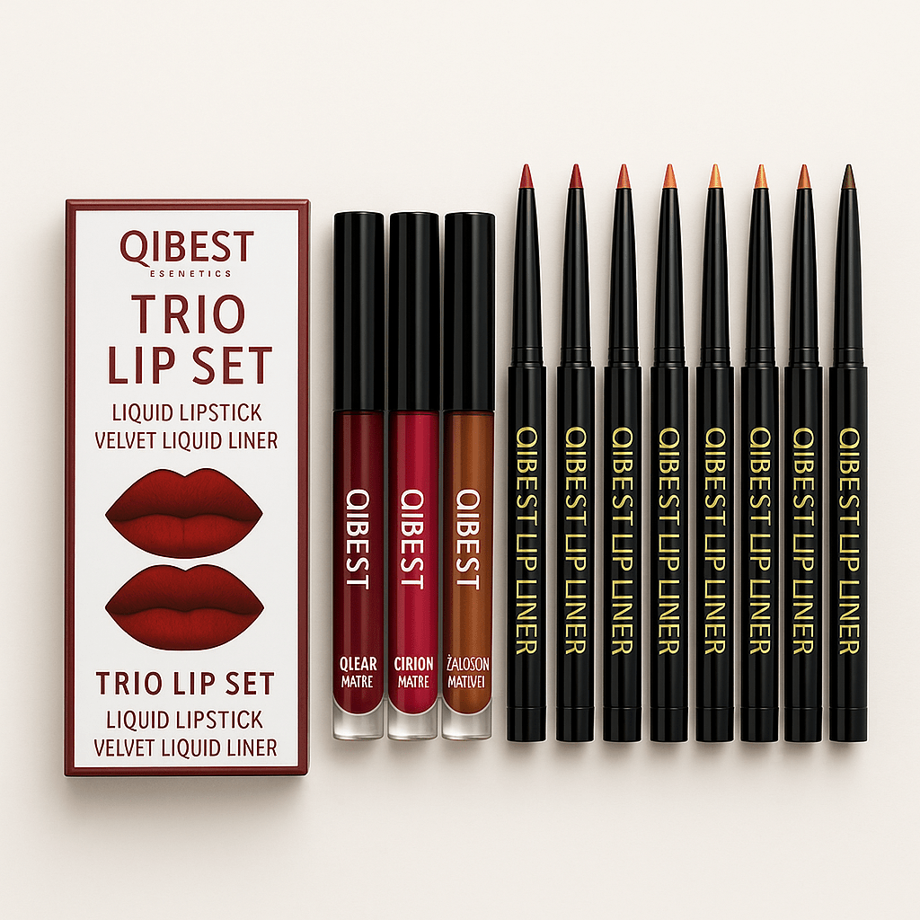 Velvet Lip & Define Liquid Lipstick & Liner Set - Greycord BeautyGreycord Beauty