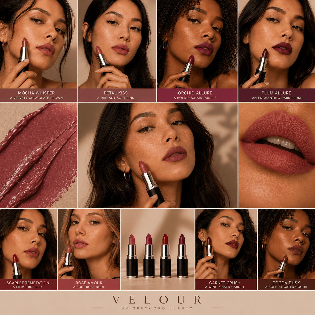 Velour d’Amour Matte Lipstick - Greycord BeautyGreycord Beauty