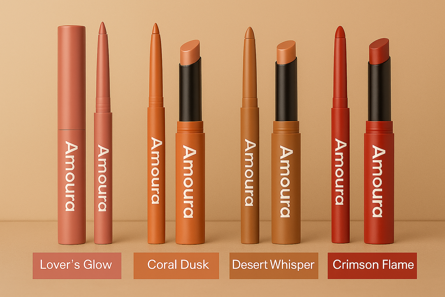 Amoura EverLine Lip Set