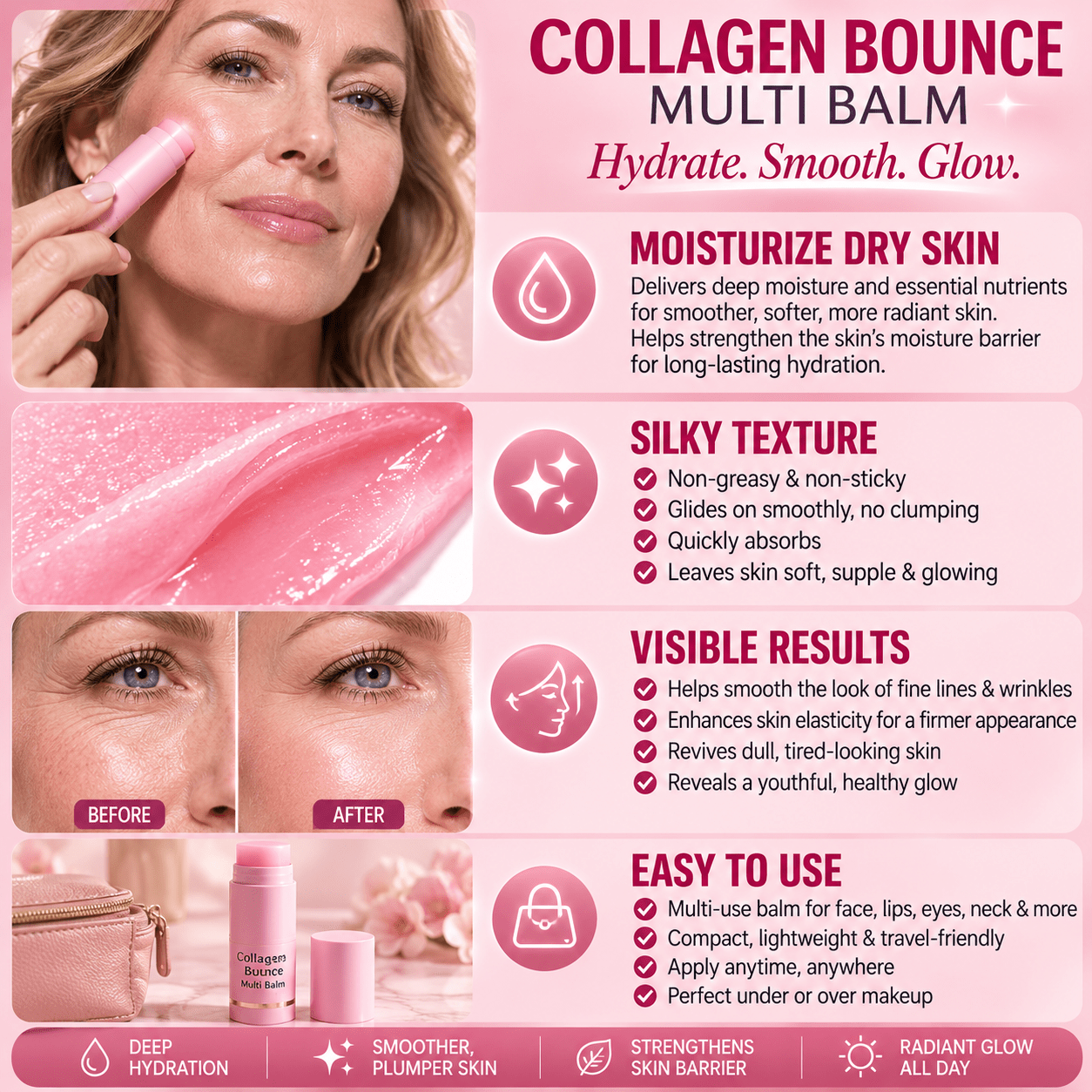 Collagen Bounce Multi Balm - Greycord BeautyGreycord Beauty
