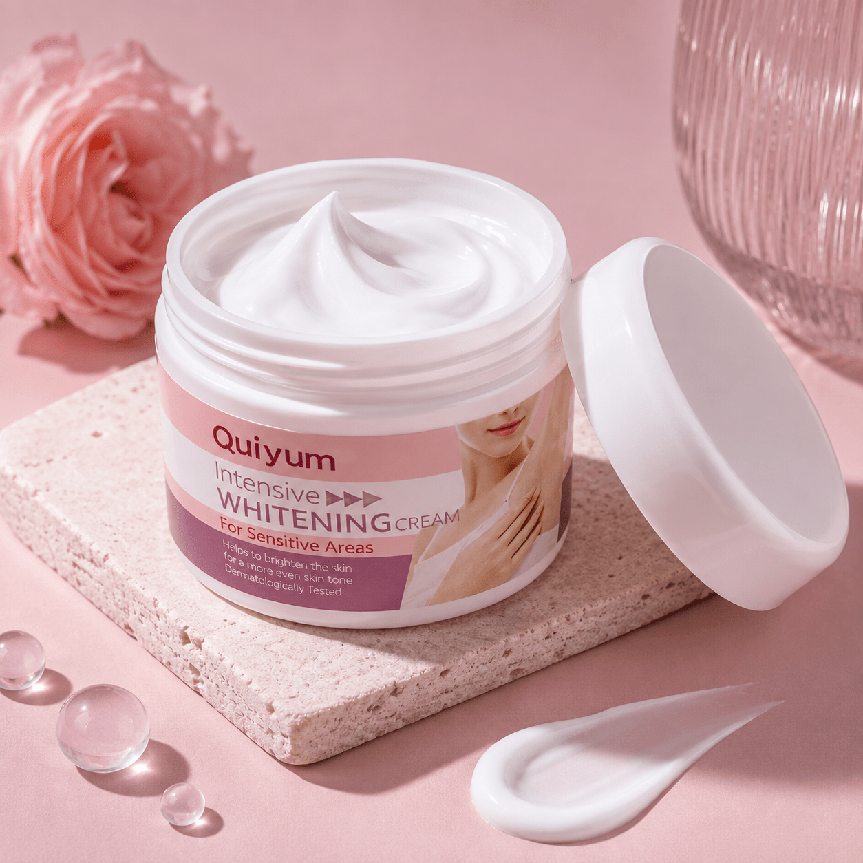 Quiyum Radiance Cream – Brightening & Firming Treatment for Underarms, Bikini Line & Delicate Areas - Greycord BeautyGreycord Beauty