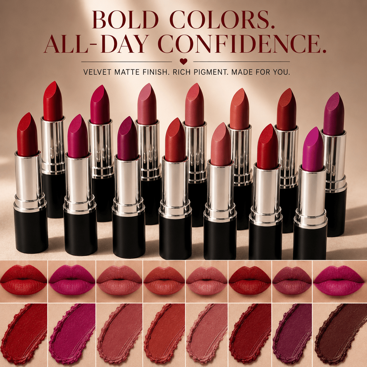 Velour d’Amour Matte Lipstick - Greycord BeautyGreycord Beauty