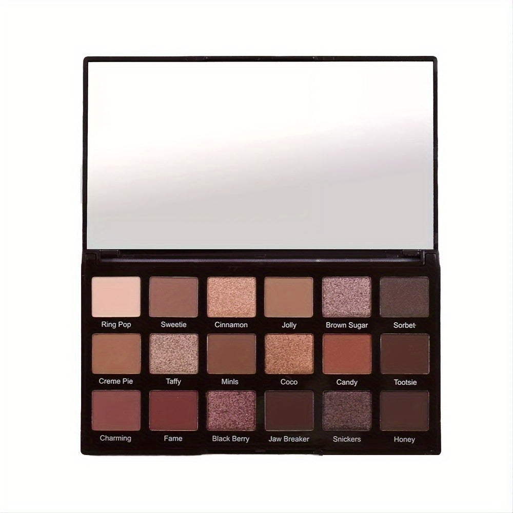 MARYAMAS 18-Color Eyeshadow Palette