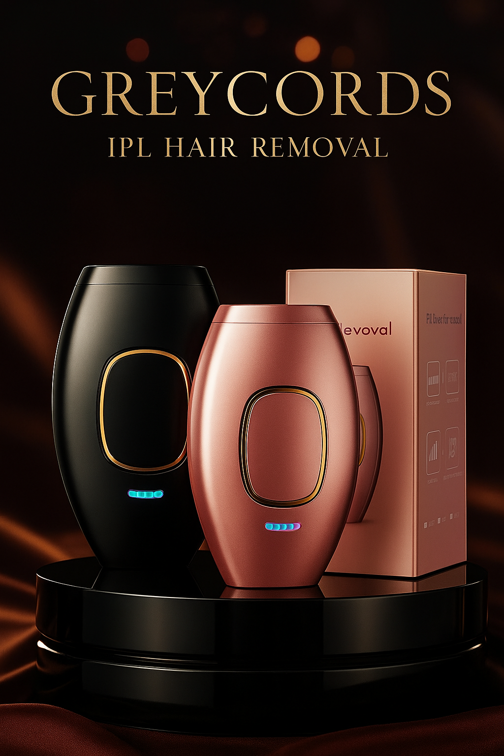 SMOOTH GLOW: At Home Hair Removal System - Greycord