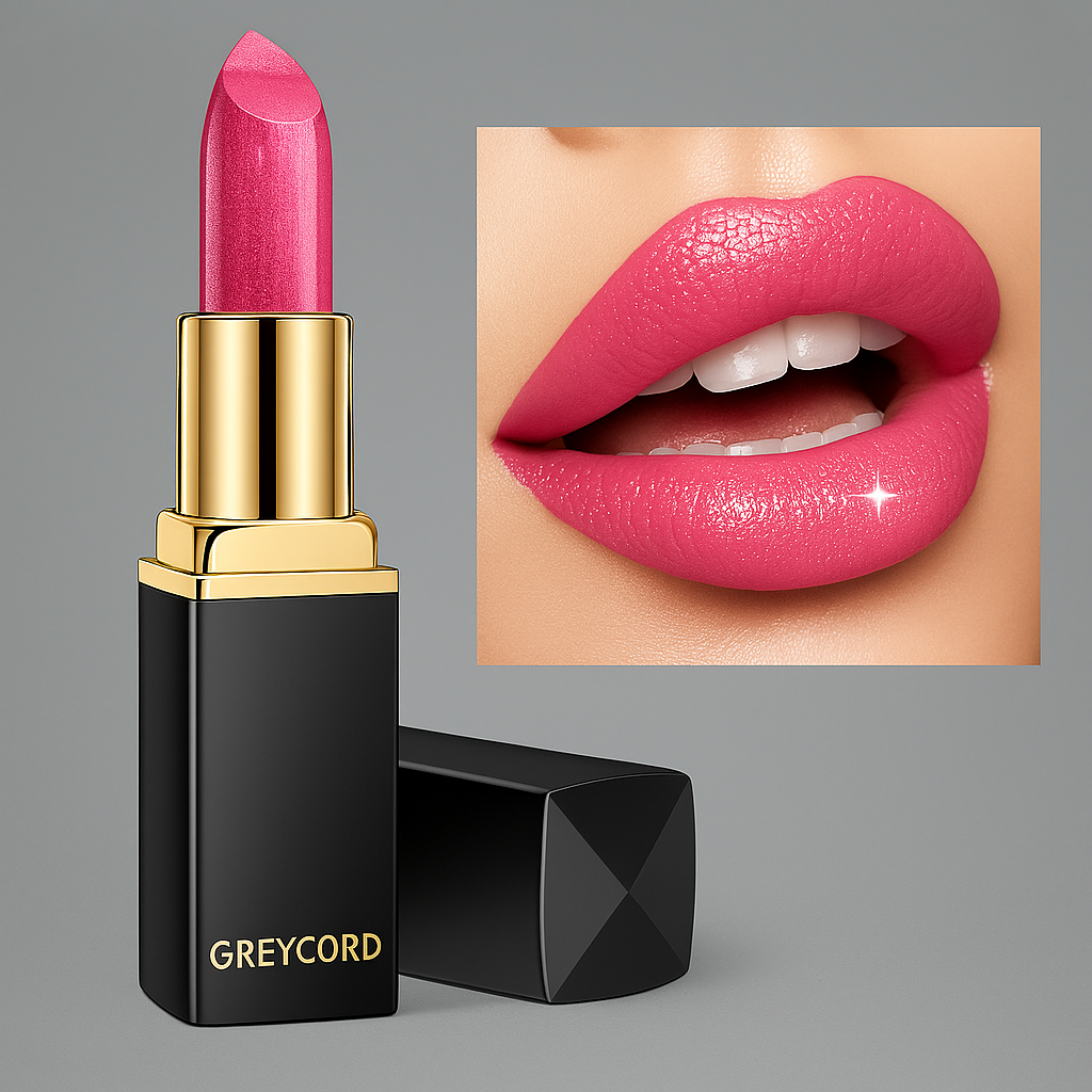 Greycord Beauty Glamourshine – Waterproof Glitter Nude Lipstick