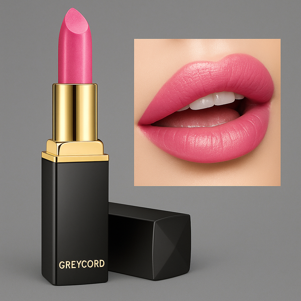 Greycord Beauty Glamourshine – Waterproof Glitter Nude Lipstick