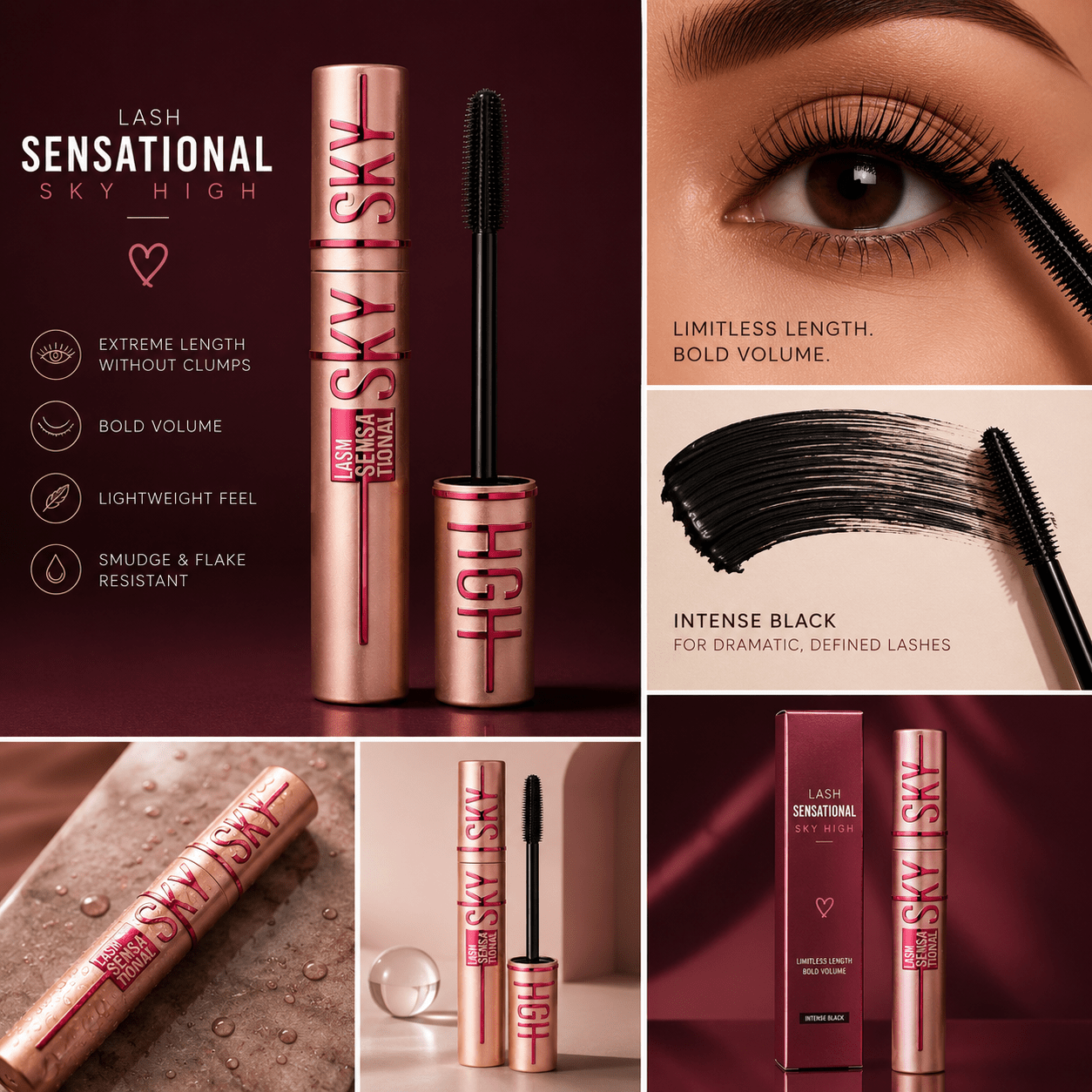 Lash Romance Waterproof 4D Mascara - Greycord BeautyGreycord Beauty