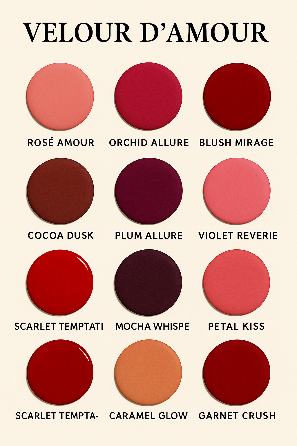 Velour d’Amour -A Couture-Inspired Matte Lipstick