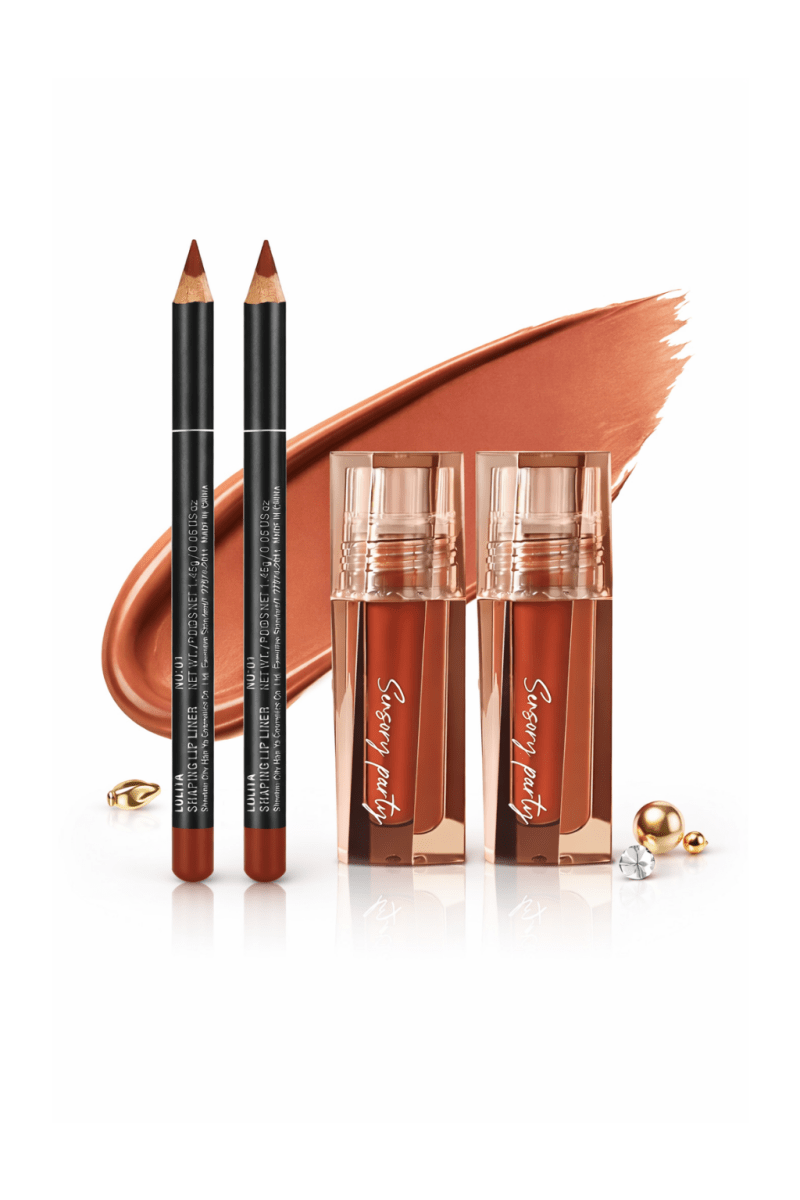 Matte Aura Lip Gloss & Liner Duo - Greycord BeautyGreycord Beauty