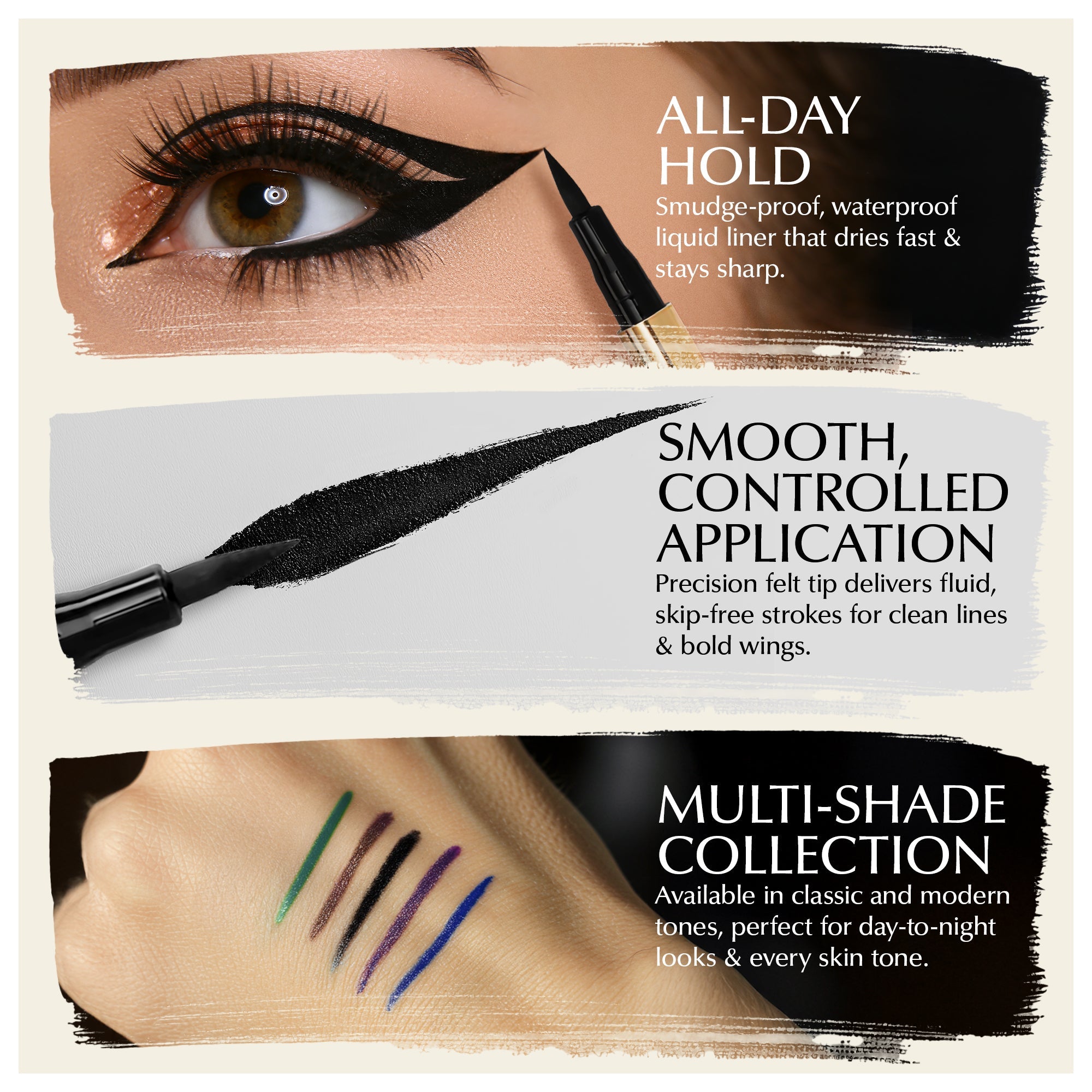 Line & Define Liquid Eyeliner Matte + Shimmer | Waterproof
