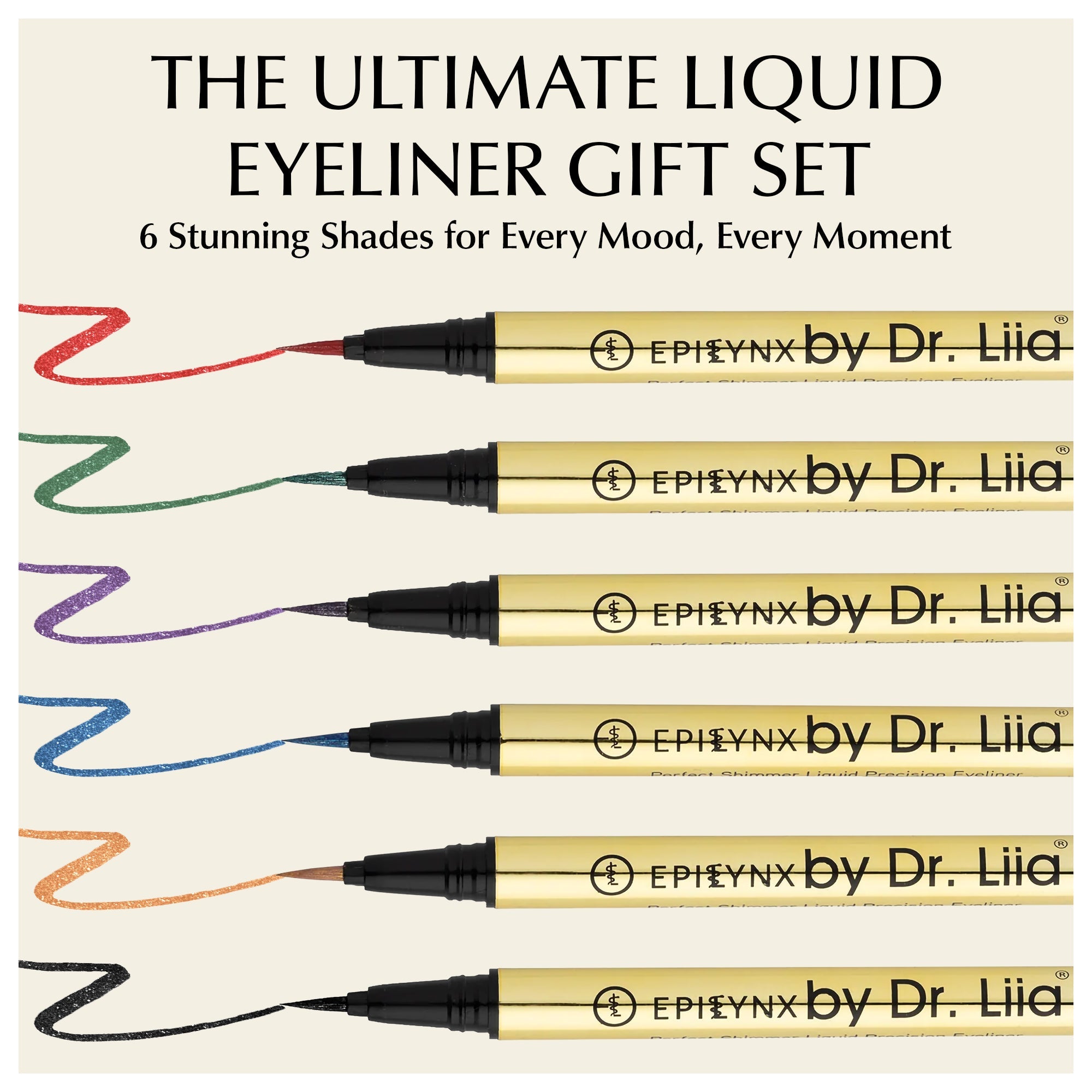 Line & Define Liquid Eyeliner Matte + Shimmer | Waterproof