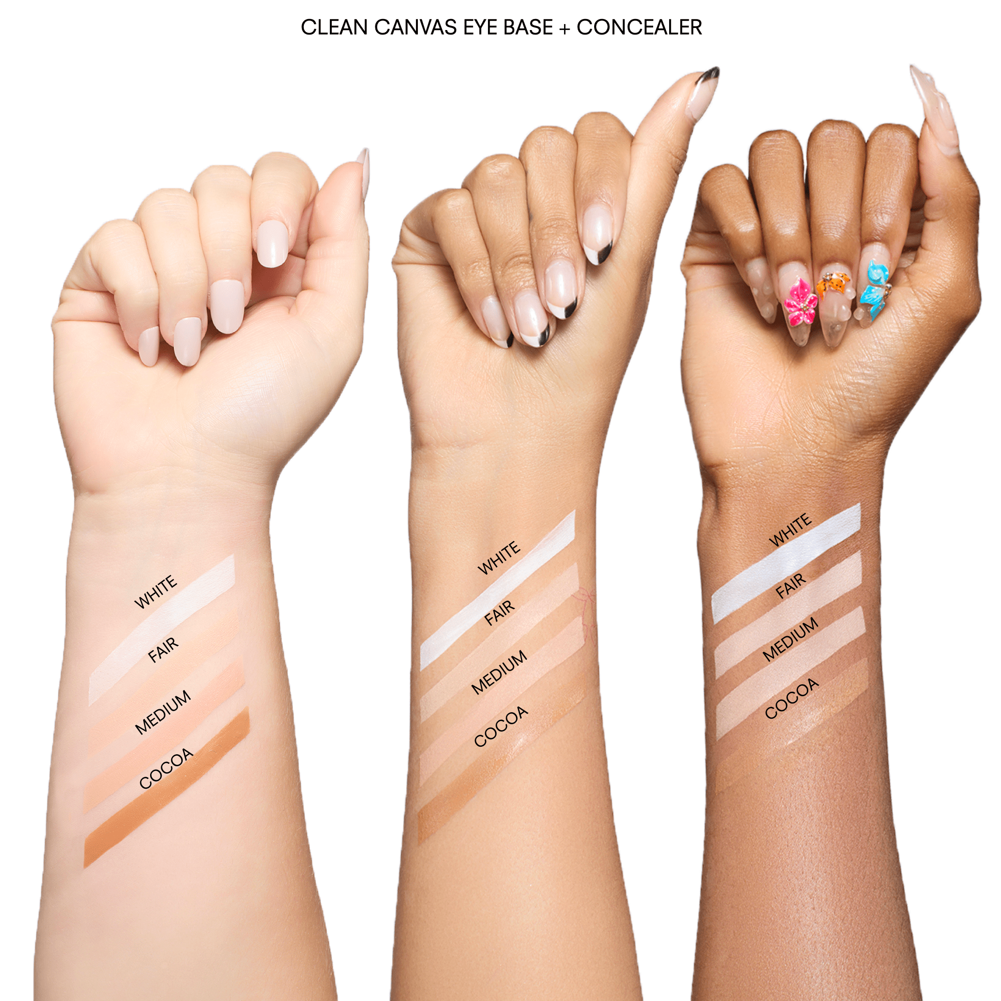 Clean Canvas Collection Four Shade Set - Greycord Beautyconcealer eye baseGreycord Beauty
