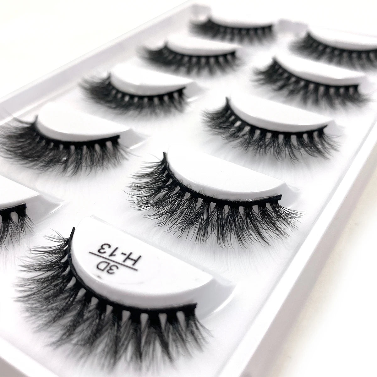 Main Character Lashes – 3D Handmade Wispy Faux Mink Lash Wardrobe (5-Piece Set)