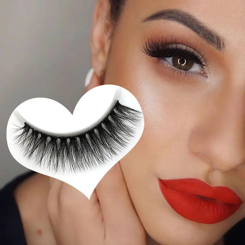 Main Character Lashes – 3D Handmade Wispy Faux Mink Lash Wardrobe (5-Piece Set)
