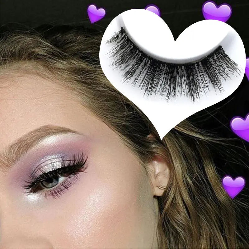 Main Character Lashes – 3D Handmade Wispy Faux Mink Lash Wardrobe (5-Piece Set)