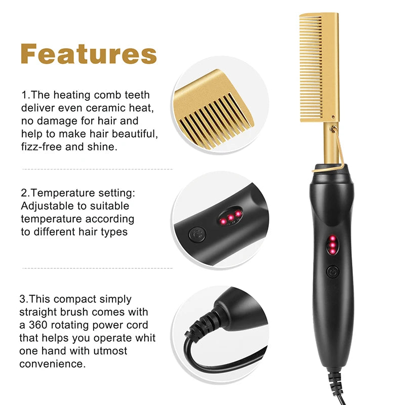 HeatFlex 2-in-1 Styler - Greycord