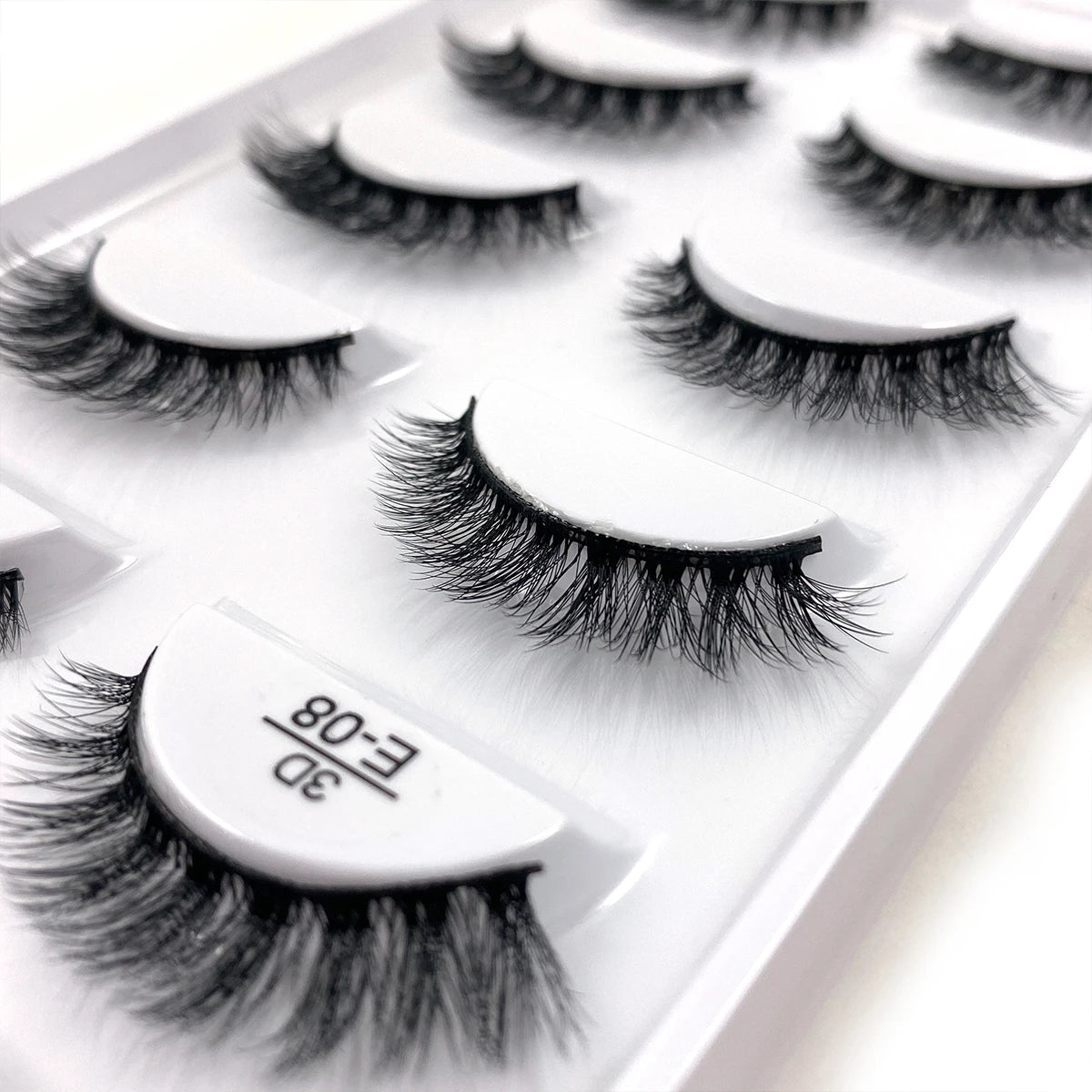 Main Character Lashes – 3D Handmade Wispy Faux Mink Lash Wardrobe (5-Piece Set)