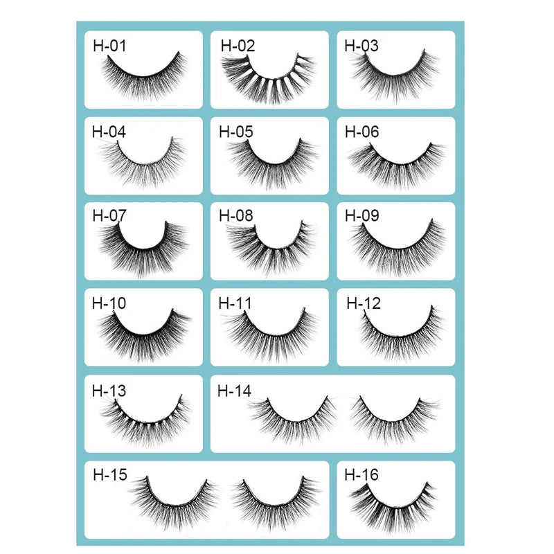 Main Character Lashes – 3D Handmade Wispy Faux Mink Lash Wardrobe (5-Piece Set)