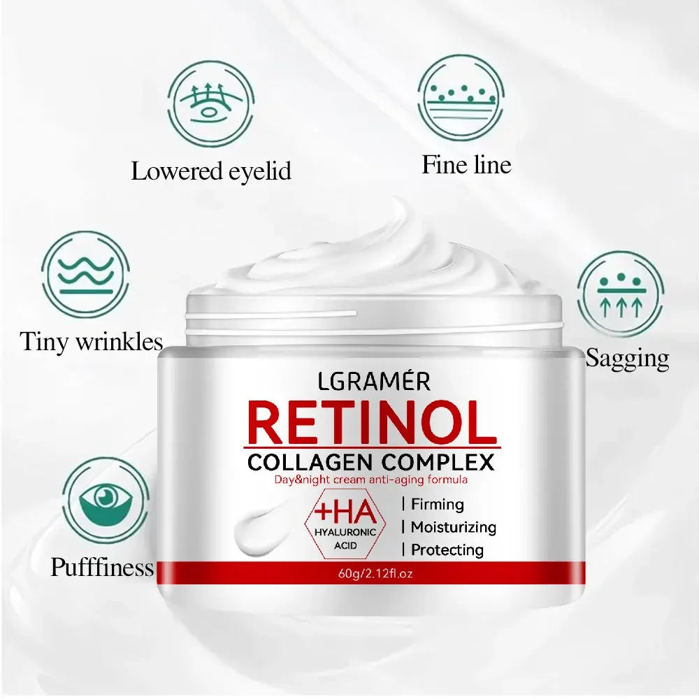 Retinol Collagen Lifting Cream – Anti-Wrinkle & Firming Moisturizer