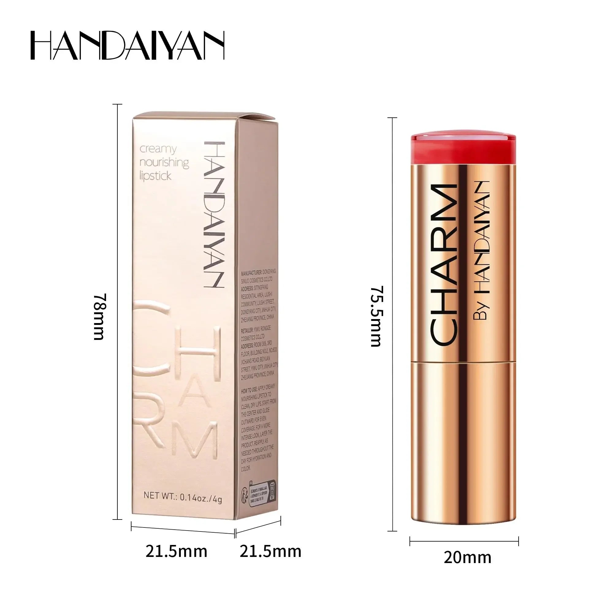 Charlemagne Royale Velvet Lipstick