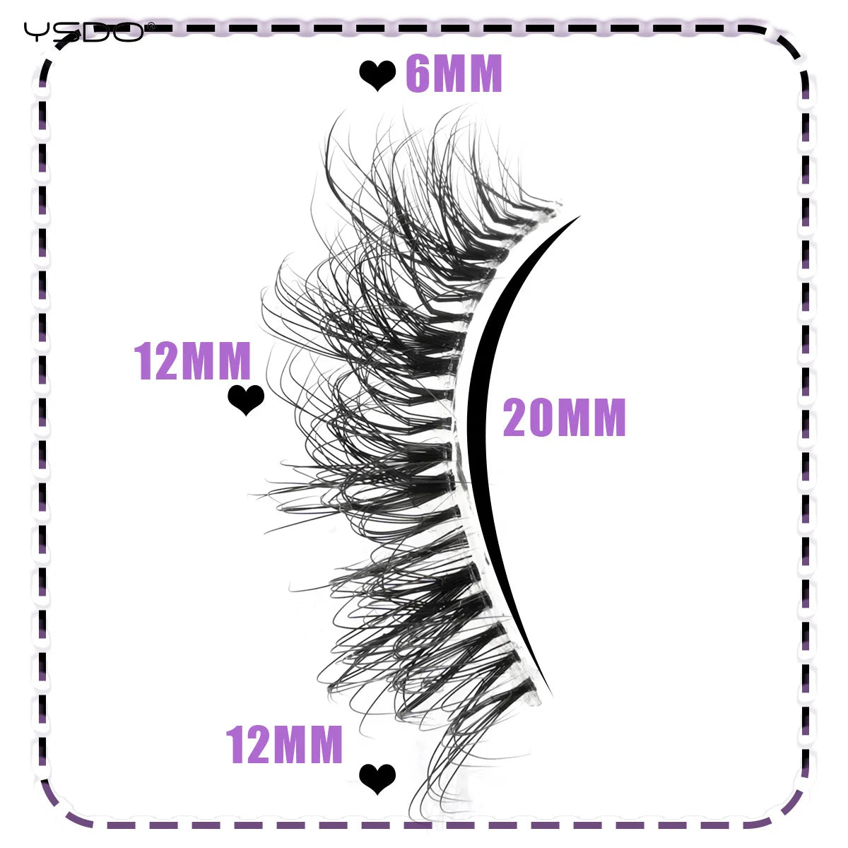 Main Character Lashes – Faux Mink Strip Lash Collection