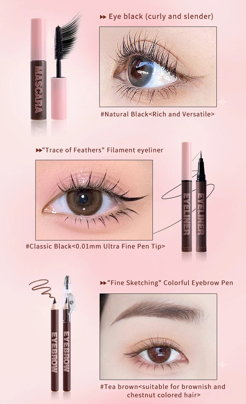 Timeless Radiance Kit: Lipstick, Powder, Mascara & More (9-Piece Set)