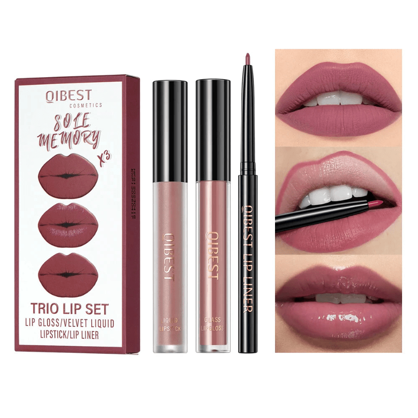 Velvet Lip & Define Liquid Lipstick & Liner Set - Greycord BeautyGreycord Beauty