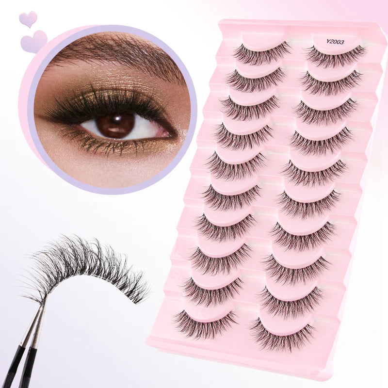 Main Character Lashes – Faux Mink Strip Lash Collection
