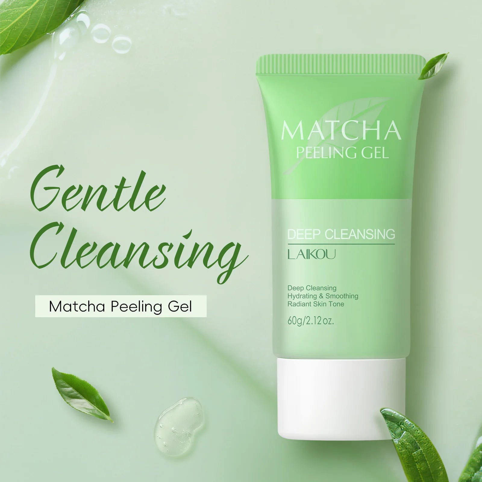 Matcha Exfoliating Peeling Gel Facial Scrub