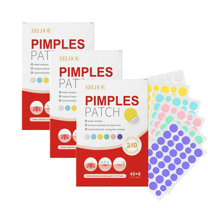 StarPatch – 240pcs Acne Stickers Heart, Star & More | Cover & Heal
