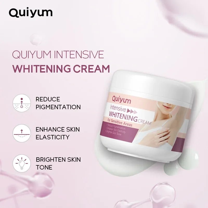 Quiyum Radiance Cream – Brightening & Firming Treatment for Underarms, Bikini Line & Delicate Areas - Greycord BeautyGreycord Beauty