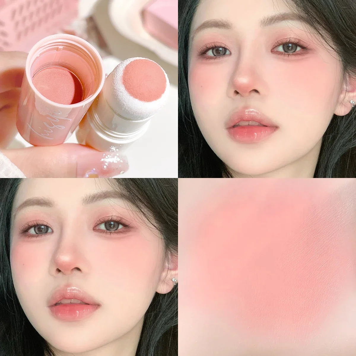 Velvet Glow Duo Stick –  Blush & Lip Tint