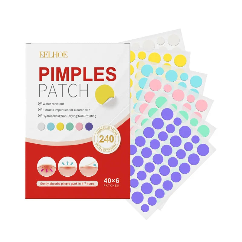 StarPatch – 240pcs Acne Stickers Heart, Star & More | Cover & Heal