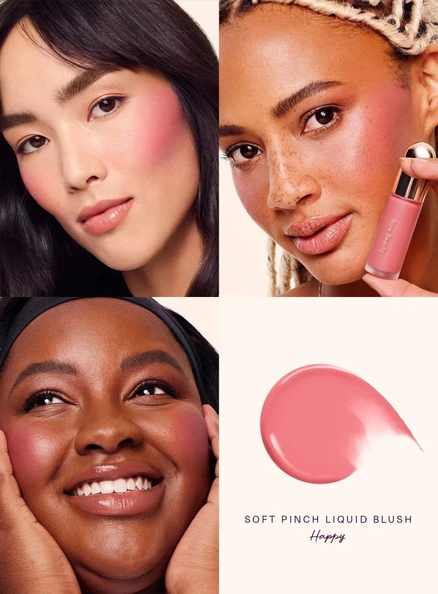 Rare Beauty Lipstick Blush Cream Grace Liquid Blush Waterproof Moisture Face Contour Shadow Blusher - Greycord BeautyGreycord Beauty