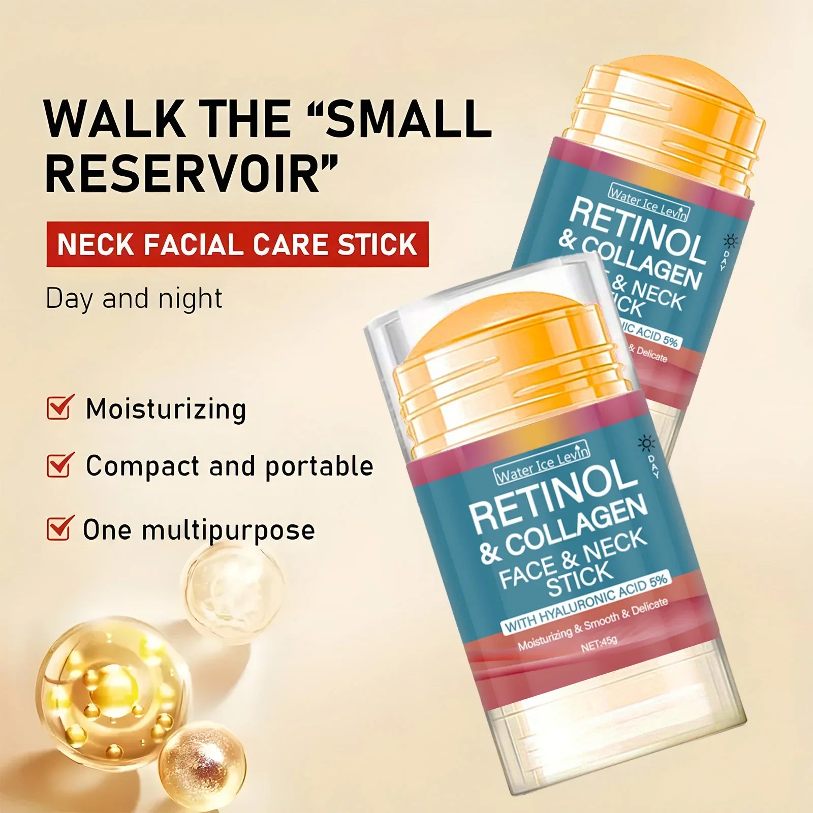 Retinol Collagen Firming Stick – Anti-Wrinkle Moisturizer