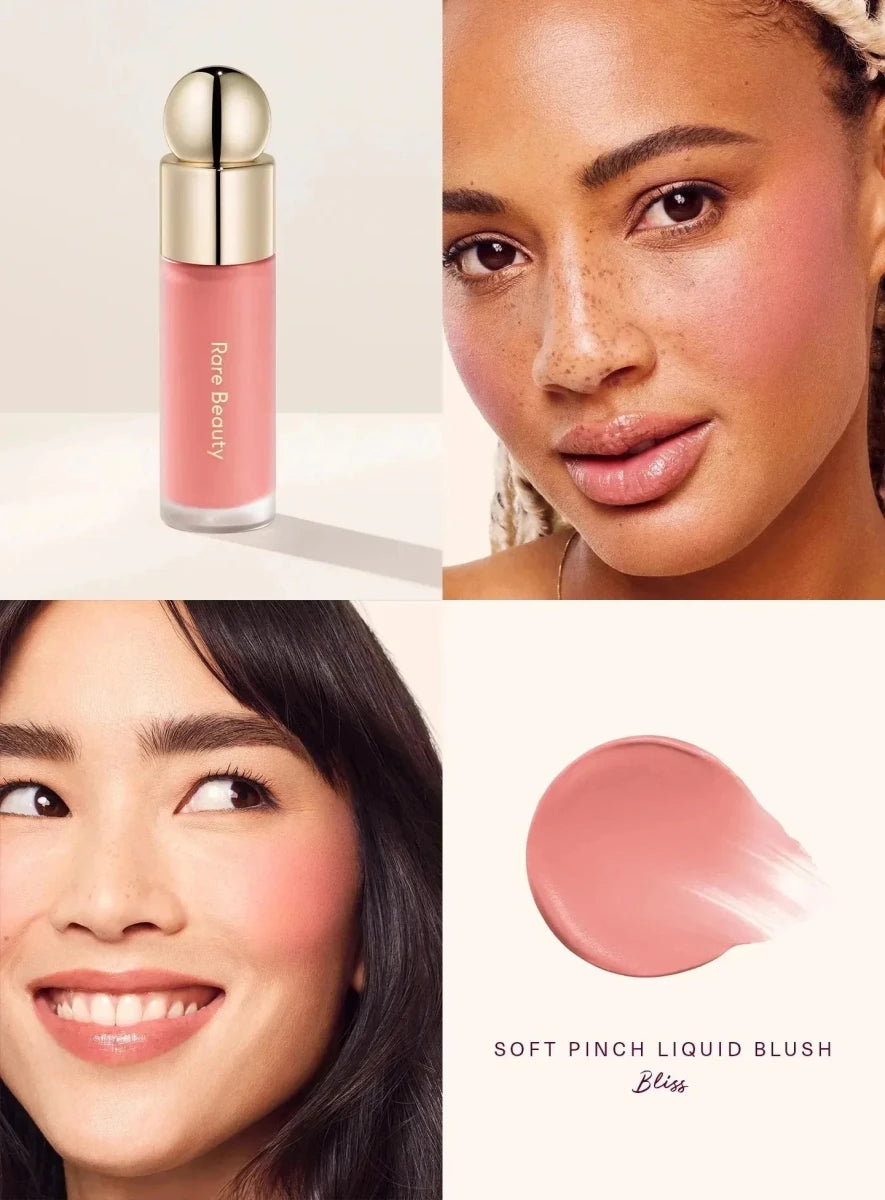 Rare Beauty Lipstick Blush Cream Grace Liquid Blush Waterproof Moisture Face Contour Shadow Blusher - Greycord BeautyGreycord Beauty
