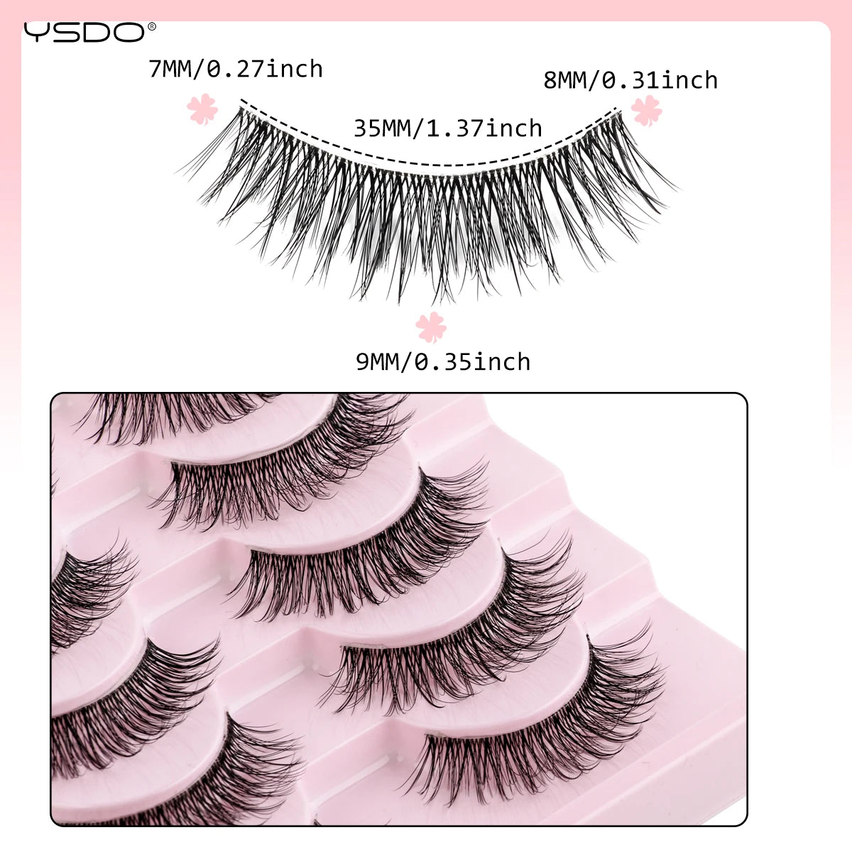 Main Character Lashes – Faux Mink Strip Lash Collection