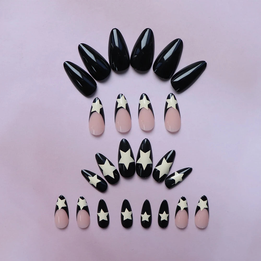 Greycord Beauty™ Celestial Couture – 24PC Press-On Nail Set - Greycord