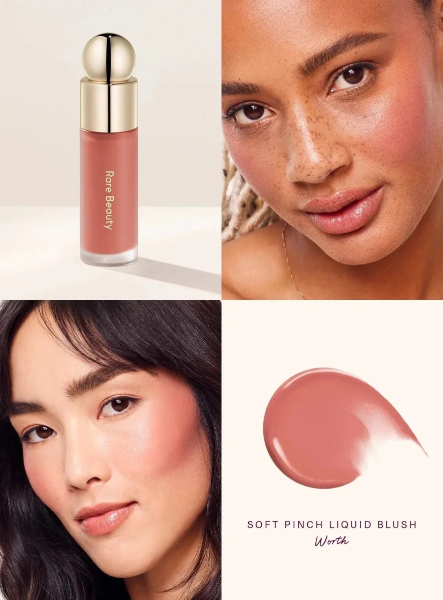 Rare Beauty Lipstick Blush Cream Grace Liquid Blush Waterproof Moisture Face Contour Shadow Blusher - Greycord BeautyGreycord Beauty