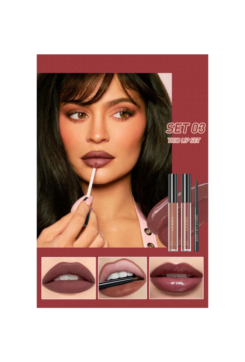 Velvet Lip & Define Liquid Lipstick & Liner Set - Greycord BeautyGreycord Beauty